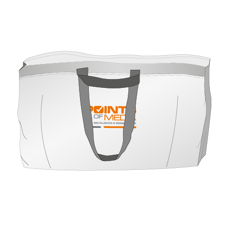 Canvas Tragetasche mit Druck